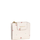 Cherie Knot Top Zip Short Wallet (Cornsilk)