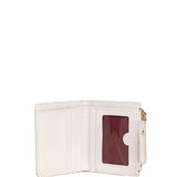 Cherie Knot Top Zip Short Wallet (Cornsilk)