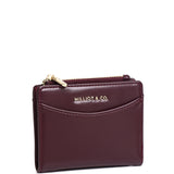 Madison Bifold Short Wallet (Maroon)