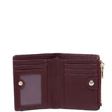 Madison Bifold Short Wallet (Maroon)