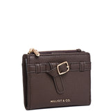 Grace Bifold Short Wallet (Espresso)