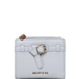 Grace Bifold Short Wallet (Light Blue)