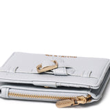 Grace Bifold Short Wallet (Light Blue)