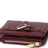 Grace Bifold Short Wallet (Maroon)
