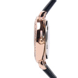 Suane Rose Gold  Leather  Watch (Black)