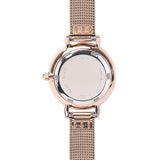 Suane Rose Gold  Mesh  Watch (Salmon)