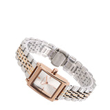 Sima Rose Gold Stainless Steel Analog Watch (Silver)