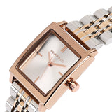 Sima Rose Gold Stainless Steel Analog Watch (Silver)