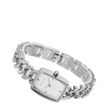 Kayla Silver Stainless Steel Analog Watch (Silver)