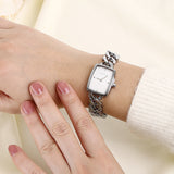 Kayla Silver Stainless Steel Analog Watch (Silver)