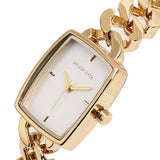 Kayla Gold Stainless Steel Analog Watch (Gold)