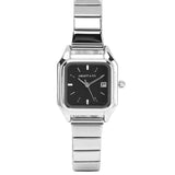 Kaytie Silver Stainless Steel Analog Watches (Silver)