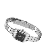 Kaytie Silver Stainless Steel Analog Watches (Silver)