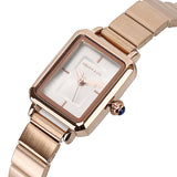 Betty Rose Gold Stainless Steel Analog Watches (Salmon)