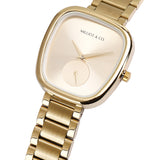 Nova Gold Mesh Analog Watch (Gold)