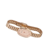 Noelle Rose Gold Stainless Steel Analog Watch (Salmon)