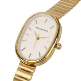 Noelle Gold Stainless Steel Analog Watch (Gold)