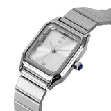 Dana Silver Stainless Steel Analog Watch (Silver)