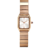 Dana Rose Gold Stainless Steel Analog Watch (Salmon)