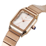 Dana Rose Gold Stainless Steel Analog Watch (Salmon)