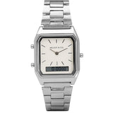 Joel Silver Stainless Steel Analog Watches (Silver)