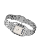 Joel Silver Stainless Steel Analog Watches (Silver)