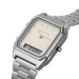 Joel Silver Stainless Steel Analog Watches (Silver)