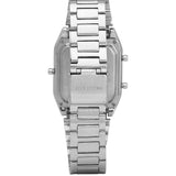 Joel Silver Stainless Steel Analog Watches (Silver)