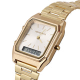 Joel Gold Stainless Steel Analog Watches (Gold)