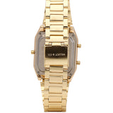 Joel Gold Stainless Steel Analog Watches (Gold)