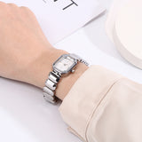 Maya Stainless Steel Bracelet Watch (Silver)