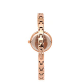 Yuna Rhinestone Analog Watch (Rose Gold)