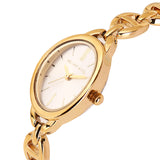 Ruby Classic Bracelet Analog  Watch (Gold)