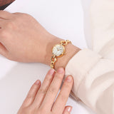 Anna Chain Strap Analog Watch (Gold)