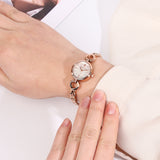 Anna Chain Strap Analog Watch (Rose Gold)