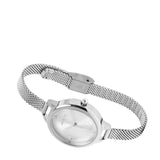Vera Mesh Strap Analog Watch (Silver)