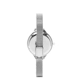 Vera Mesh Strap Analog Watch (Silver)