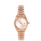 Darcy Metal Strap Analog Watch (Rose Gold)