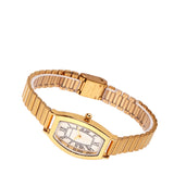 Emily Stainless Steel Analogue Watch (Gold)