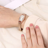 Emily Stainless Steel Analogue Watch (Rose Gold)