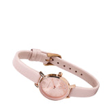 Claire Rose Gold Leather Analog Watch (Nude)