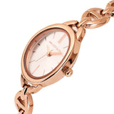 Rebecca Classic Bracelet Analog  Watch with Bracelet Set (Rose Gold)