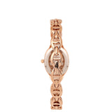 Rebecca Classic Bracelet Analog  Watch with Bracelet Set (Rose Gold)