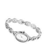 Rebecca Classic Bracelet Analog  Watch with Bracelet Set (Silver)