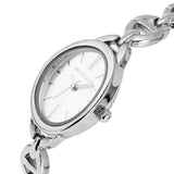 Rebecca Classic Bracelet Analog  Watch with Bracelet Set (Silver)