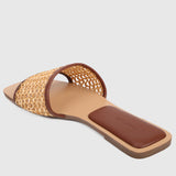 Kirsti Open Toe Sandals & Flip Flops (Russet)