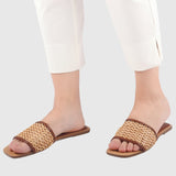 Kirsti Open Toe Sandals & Flip Flops (Russet)