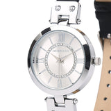 Sylvia Rose Gold Analog Watch with Bangle (Black)