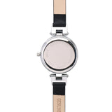 Sylvia Rose Gold Analog Watch with Bangle (Black)