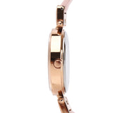 Sylvia Rose Gold Analog Watch with Bangle (Nude)